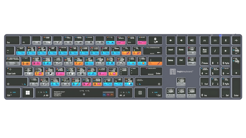 Adobe Graphic Designer<br>TITAN Wireless Backlit Keyboard - Windows<br>